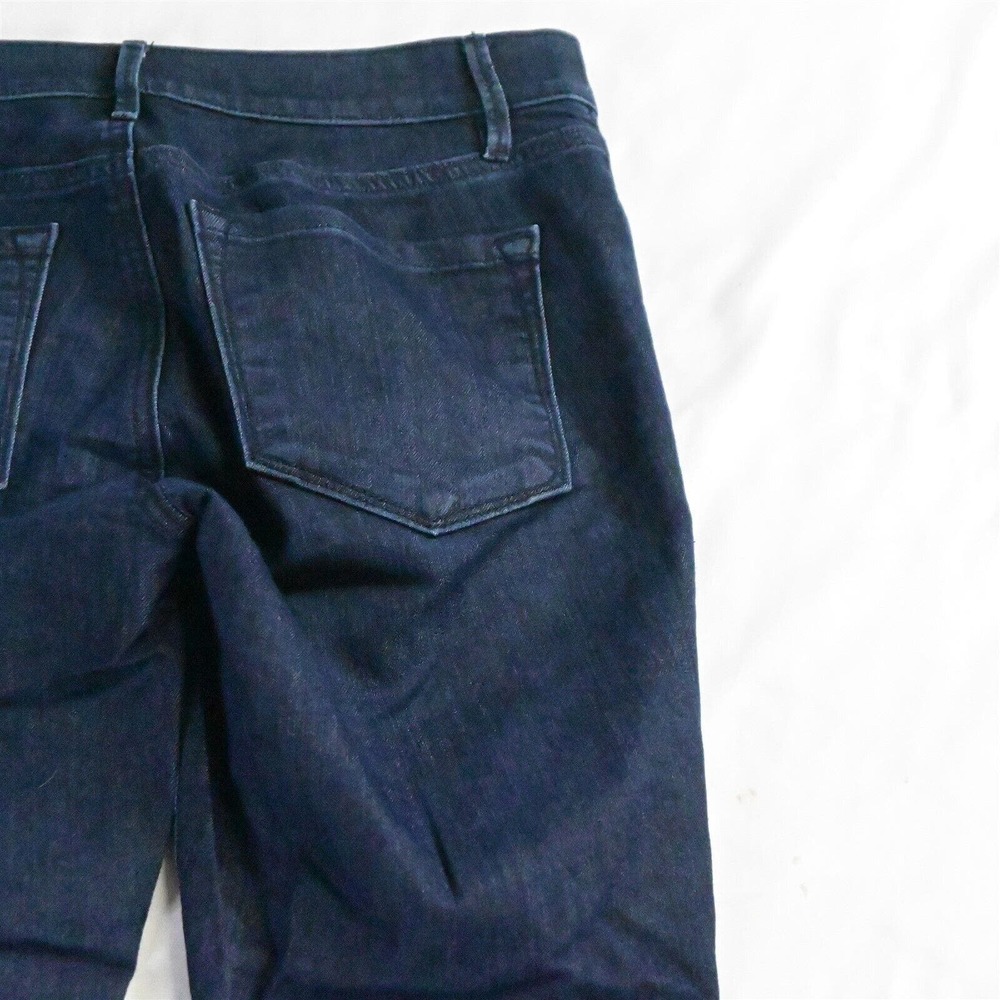 LOFT 28 / 6 Modern Kick Crop Dark Rinse Stretch‎ Denim Womens Jeans - Picture 5 of 7